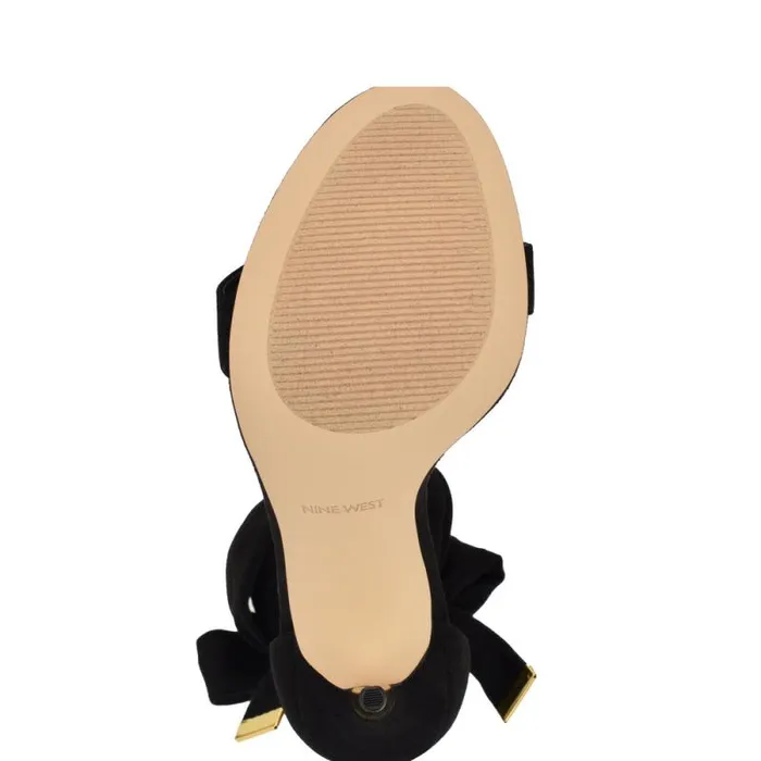 Donatela Ankle Wrap Sandals Black Women Nine West Sandals Donatela Ankle Wrap Sandals Black Women Nine West Sandals