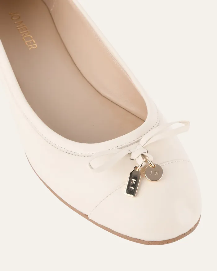 DRESS Hermione dress flats off white leather 8211 jomercer Women DRESS Hermione dress flats off white leather 8211 jomercer Women