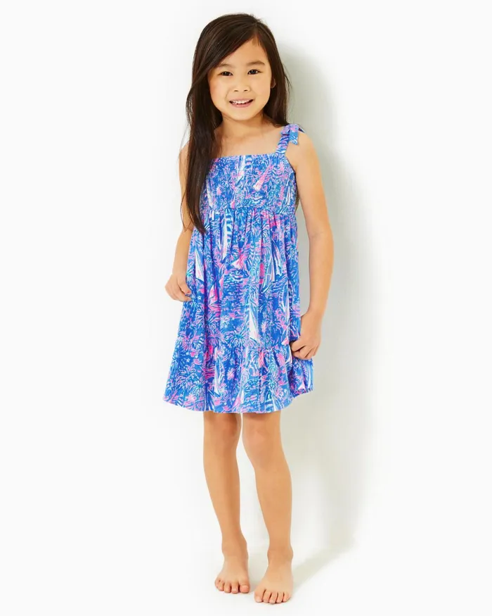 Dresses and Rompers Girls Lilly Pulitzer Girls Mini Kailua Dress Boca Blue Its A Sailabration Dresses and Rompers Girls Lilly Pulitzer Girls Mini Kailua Dress Boca Blue Its A Sailabration