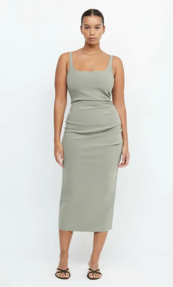Dresses Bec Bridge Be Mine Square Neck Dress Sage