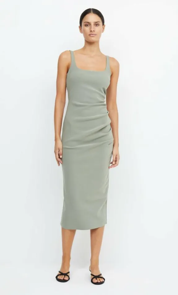 Dresses Bec Bridge Be Mine Square Neck Dress Sage
