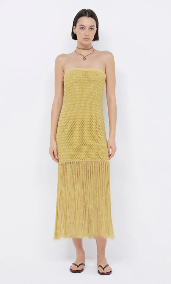 Dresses Bec Bridge Calista Strapless Dress Citrus