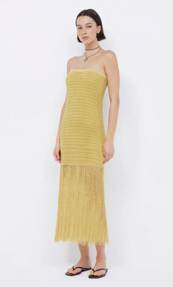 Dresses Bec Bridge Calista Strapless Dress Citrus