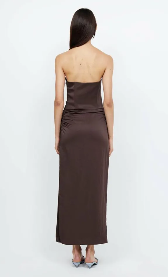 Dresses Bec Bridge Jones Strapless Maxi Dress Cocoa