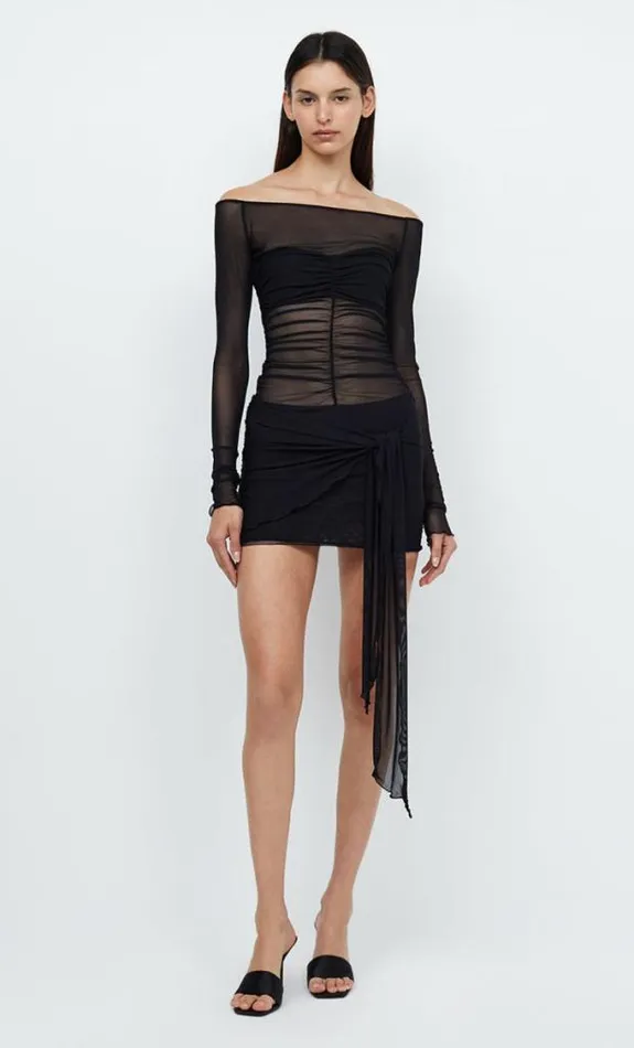 Dresses Bec Bridge Marina Long Sleeve Mini Dress Black