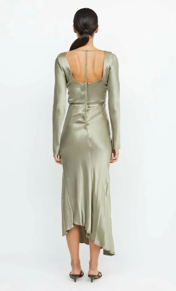 Dresses Bec Bridge Moon Dance Long Sleeve Maxi Dress Sage