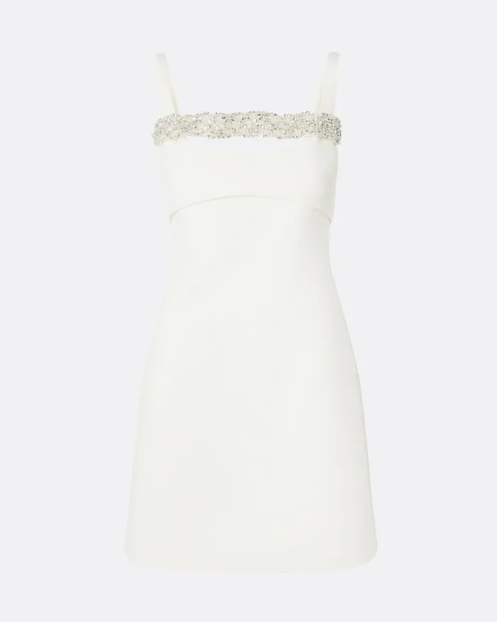Dresses Safiyaa Women Catri Ivory Short Dress Ivory