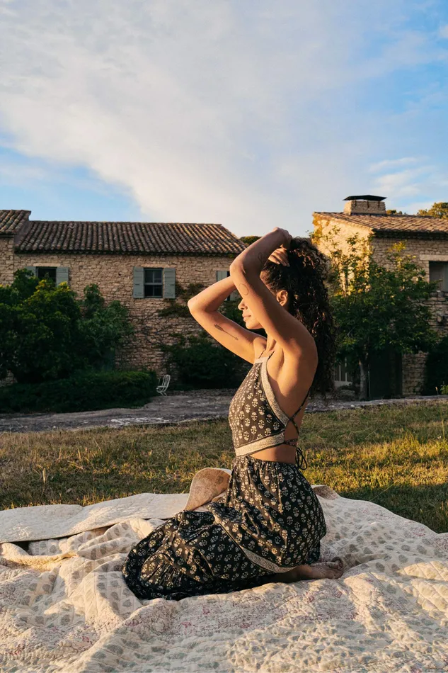 Dresses The Arianna Dress Sunflower Field Black Christy Dawn Women Dresses The Arianna Dress Sunflower Field Black Christy Dawn Women