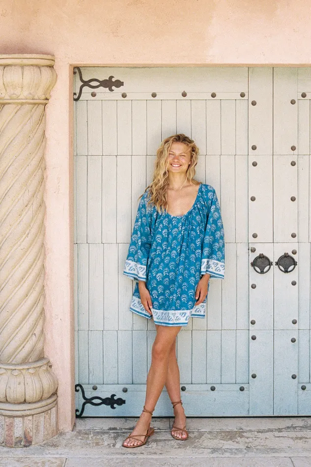 Dresses The Lara Dress Ocean Seashell Christy Dawn Women