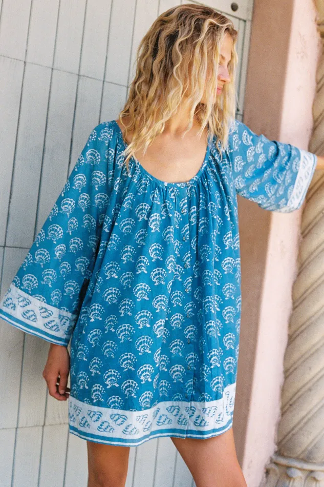 Dresses The Lara Dress Ocean Seashell Christy Dawn Women Dresses The Lara Dress Ocean Seashell Christy Dawn Women