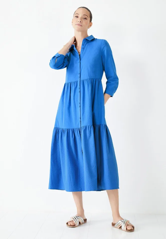 Dresses Women Hush Cersie Textured Dress Blue