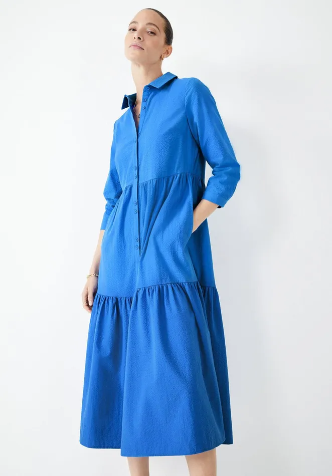 Dresses Women Hush Cersie Textured Dress Blue