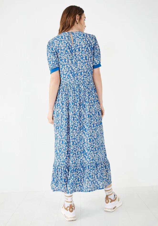 Dresses Women Hush Jesse Midi Dress Watercolour Floral Blue