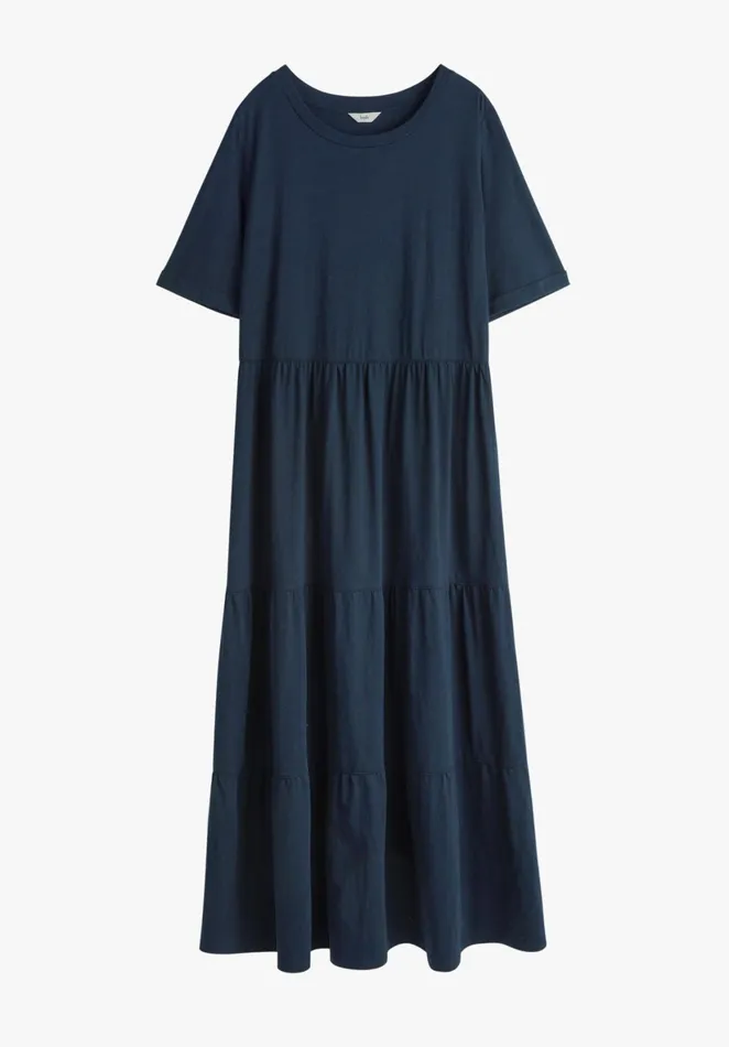 Dresses Women Hush Thalia Tiered Jersey Dress Midnight Blue