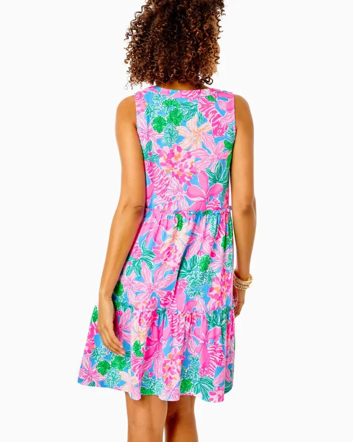 Dresses Women Lilly Pulitzer Lorina Swing Dress Multi Tigers Lair