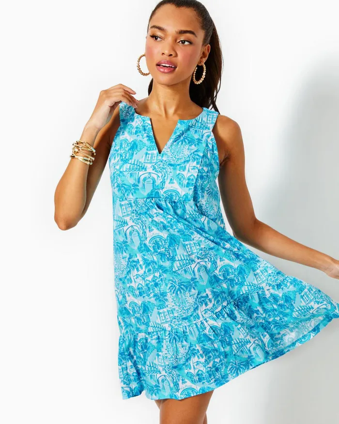 Dresses Women Lilly Pulitzer Lorina Swing Dress Multi Tigers Lair Dresses Women Lilly Pulitzer Lorina Swing Dress Multi Tigers Lair