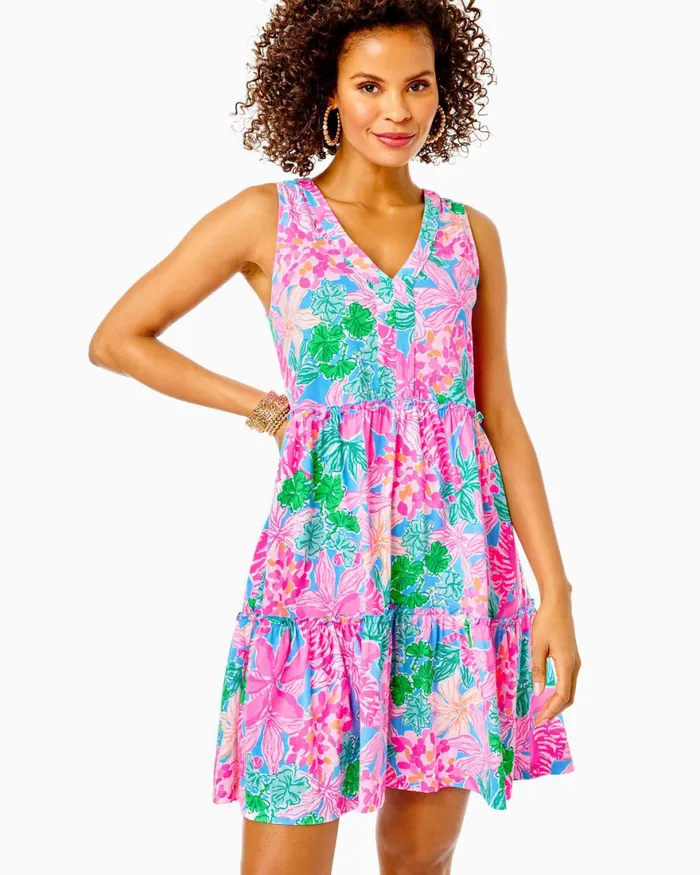 Dresses Women Lilly Pulitzer Lorina Swing Dress Multi Tigers Lair Dresses Women Lilly Pulitzer Lorina Swing Dress Multi Tigers Lair