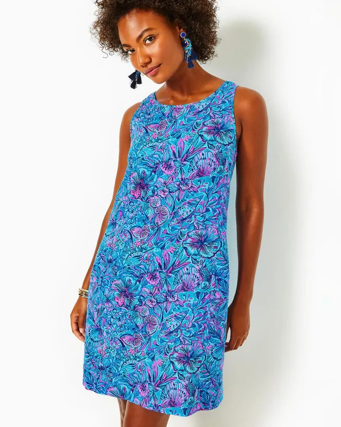 Dresses Women Lilly Pulitzer Lorina Swing Dress Multi Tigers Lair Dresses Women Lilly Pulitzer Lorina Swing Dress Multi Tigers Lair
