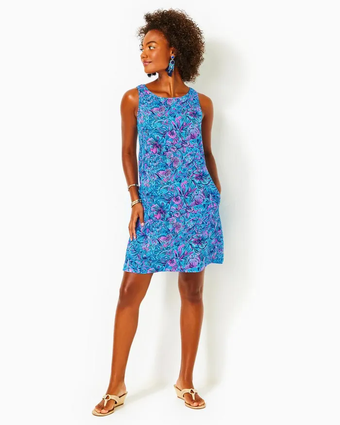 Dresses Women Lilly Pulitzer Lorina Swing Dress Multi Tigers Lair Dresses Women Lilly Pulitzer Lorina Swing Dress Multi Tigers Lair