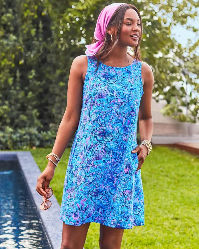 Dresses Women Lilly Pulitzer Lorina Swing Dress Multi Tigers Lair Dresses Women Lilly Pulitzer Lorina Swing Dress Multi Tigers Lair