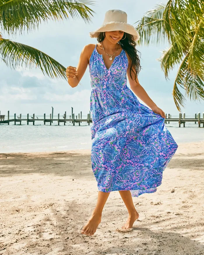 Dresses Women Lilly Pulitzer Lorina Swing Dress Multi Tigers Lair Dresses Women Lilly Pulitzer Lorina Swing Dress Multi Tigers Lair