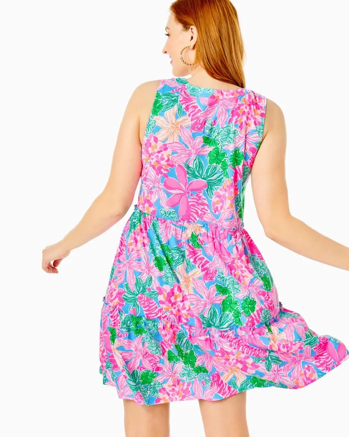 Dresses Women Lilly Pulitzer Lorina Swing Dress Multi Tigers Lair Dresses Women Lilly Pulitzer Lorina Swing Dress Multi Tigers Lair