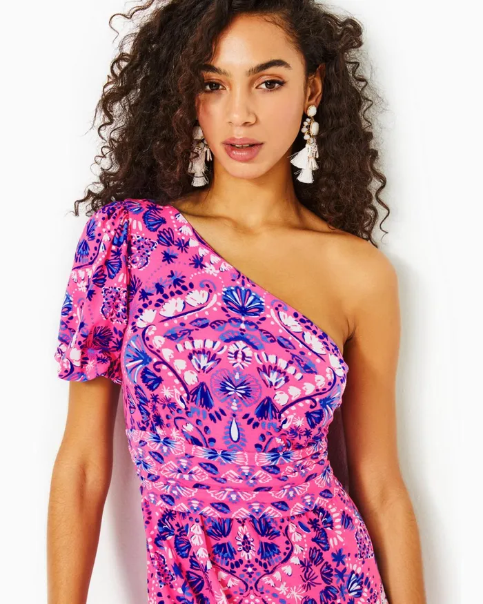 Dresses Women Lilly Pulitzer Solana OneShoulder Maxi Dress Havana Pink Turtle Tidepool Engineered Knit Dress Dresses Women Lilly Pulitzer Solana OneShoulder Maxi Dress Havana Pink Turtle Tidepool Engineered Knit Dress