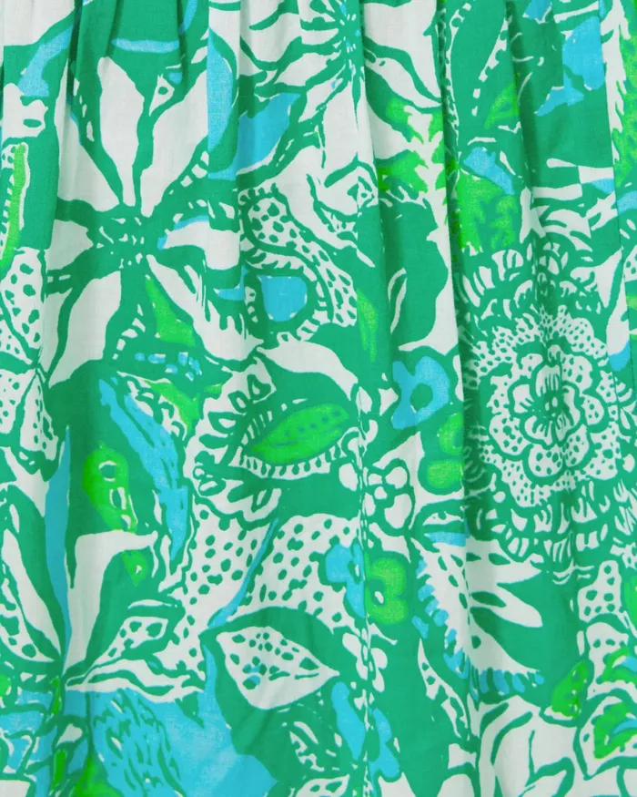 Dresses Women Lilly Pulitzer UPF 50 ChillyLilly Seralina Maxi Dress Frenchie Blue Mosaic Shells Engineered Chillylilly Dresses Women Lilly Pulitzer UPF 50 ChillyLilly Seralina Maxi Dress Frenchie Blue Mosaic Shells Engineered Chillylilly