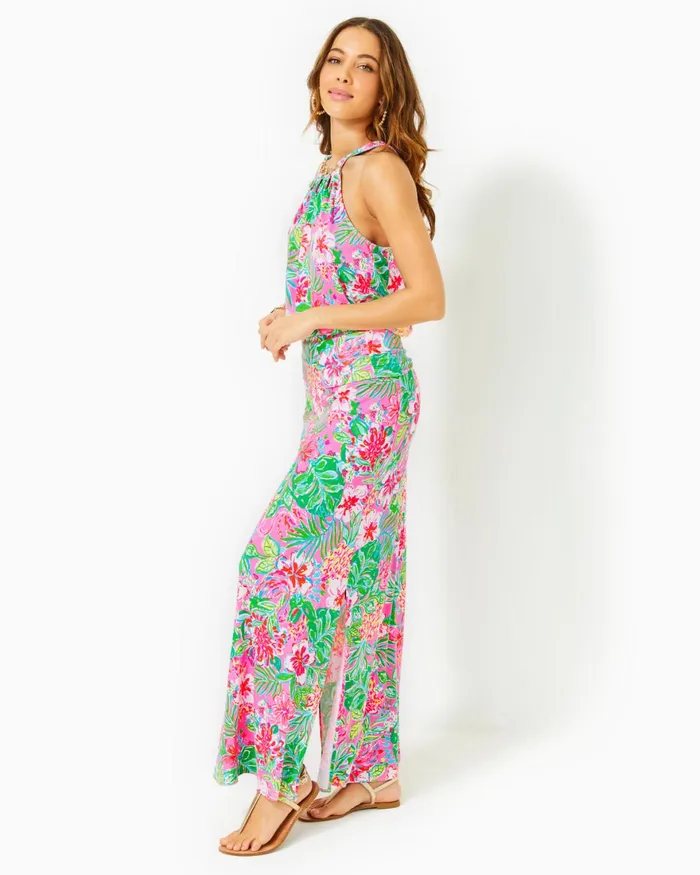 Dresses Women Lilly Pulitzer UPF 50 ChillyLilly Seralina Maxi Dress Frenchie Blue Mosaic Shells Engineered Chillylilly Dresses Women Lilly Pulitzer UPF 50 ChillyLilly Seralina Maxi Dress Frenchie Blue Mosaic Shells Engineered Chillylilly