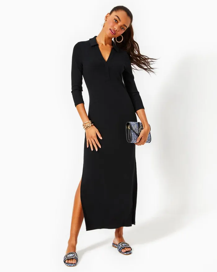 Dresses Women Lilly Pulitzer UPF 50 ChillyLilly Seralina Maxi Dress Frenchie Blue Mosaic Shells Engineered Chillylilly Dresses Women Lilly Pulitzer UPF 50 ChillyLilly Seralina Maxi Dress Frenchie Blue Mosaic Shells Engineered Chillylilly