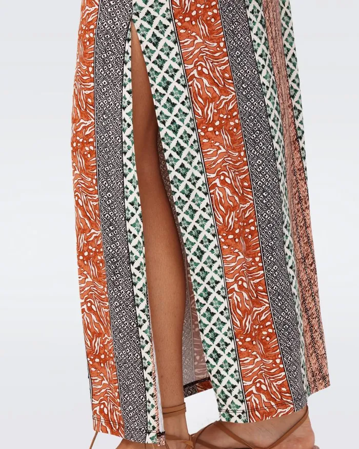 DVF Dresses Women Annabelle Dress Ibiza Stripe