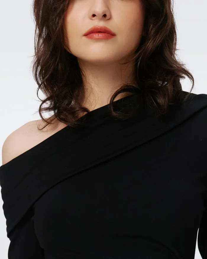DVF Dresses Women Buffy Dress Black