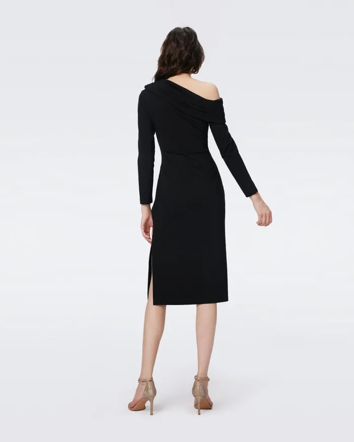 DVF Dresses Women Buffy Dress Black