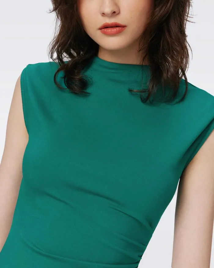 DVF Dresses Women Darrius Dress Emerald DVF Dresses Women Darrius Dress Emerald