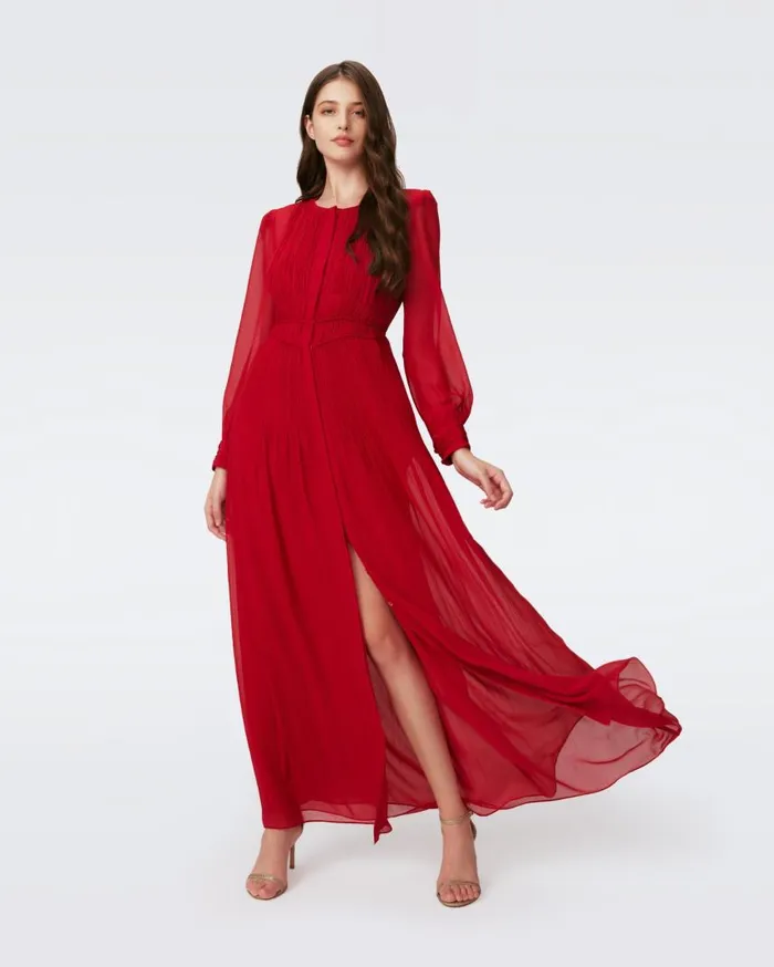 DVF Dresses Women Dressy Dress Magenta