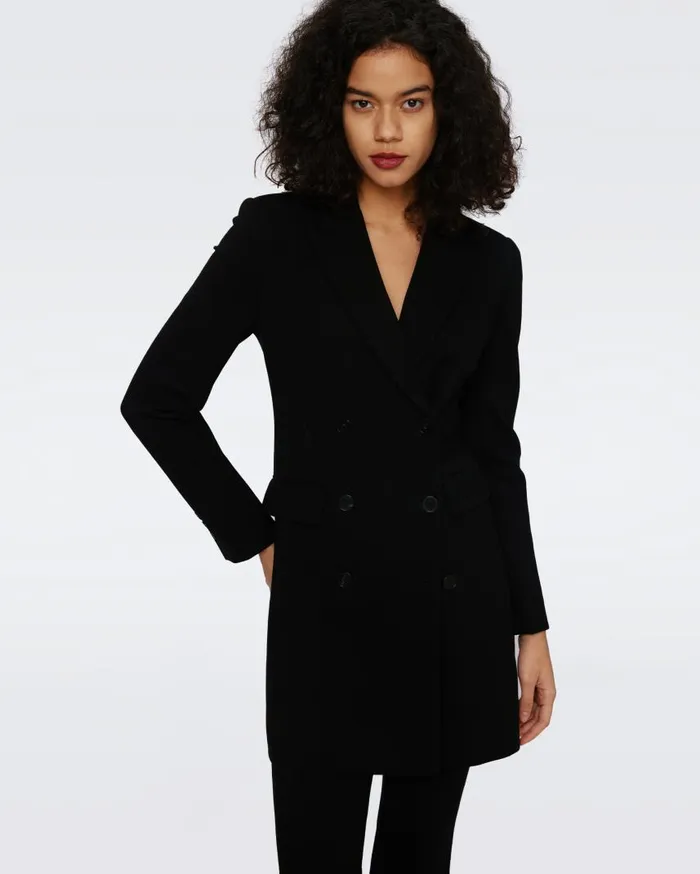 DVF Dresses Women Virginia Blazer Dress Black