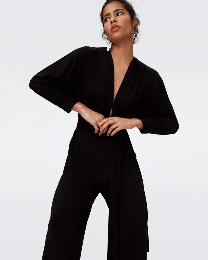 DVF Jumpsuits and Rompers Women Aurelia Jumpsuit Black