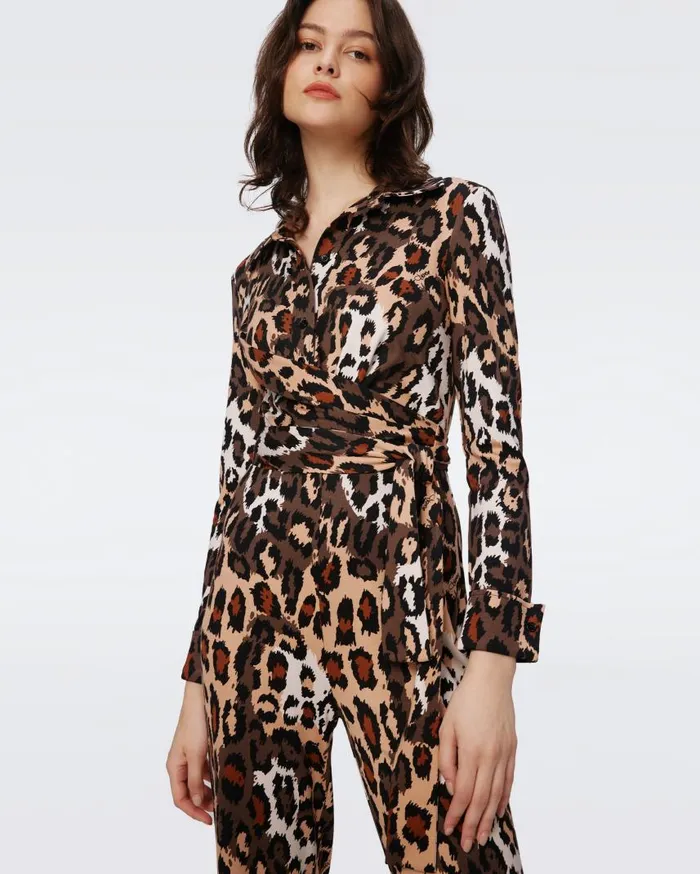 DVF Jumpsuits and Rompers Women Michelle Jumpsuit Jungle Cat