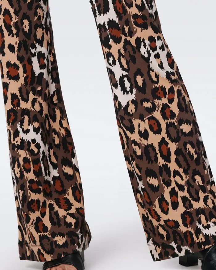 DVF Pants and Shorts Women Brooklyn Pants Jungle Cat