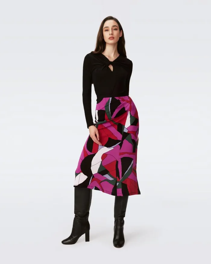 DVF Skirts Women Whitley Skirt Huge Tendu