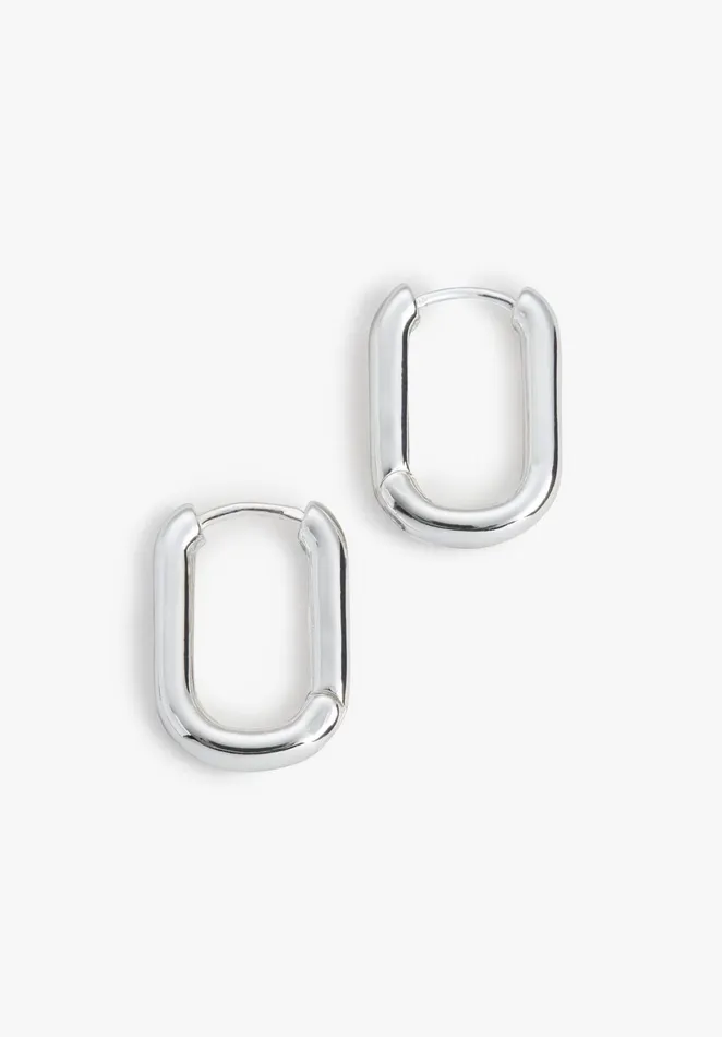 Earrings Women Hush Francie Hoop Earrings Silver