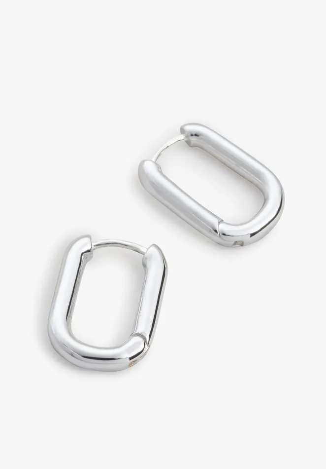 Earrings Women Hush Francie Hoop Earrings Silver
