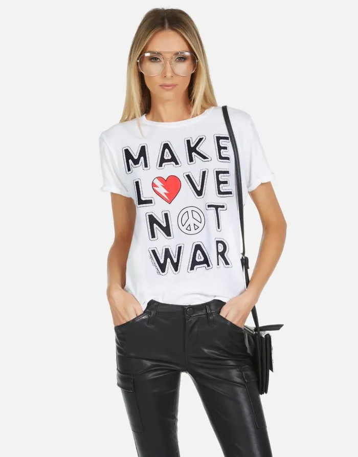 Edda X Make Love Not War Black Women Lauren Moshi Short Sleeve