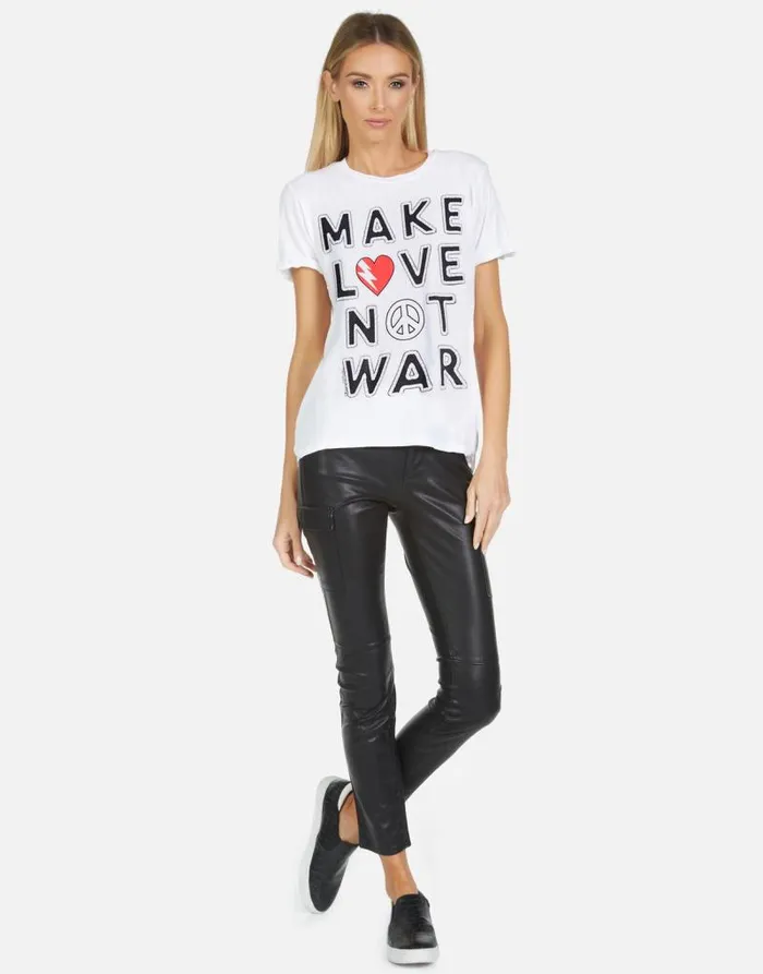 Edda X Make Love Not War Black Women Lauren Moshi Short Sleeve