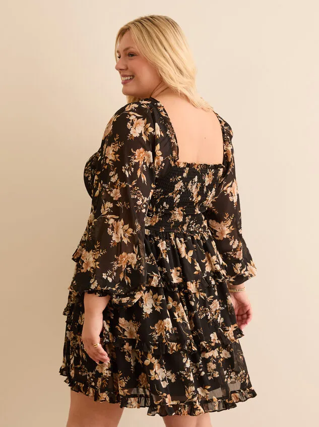 Ellerbina Floral Mini Dress Blackfloral Women Altar039d State Dresses Ellerbina Floral Mini Dress Blackfloral Women Altar039d State Dresses