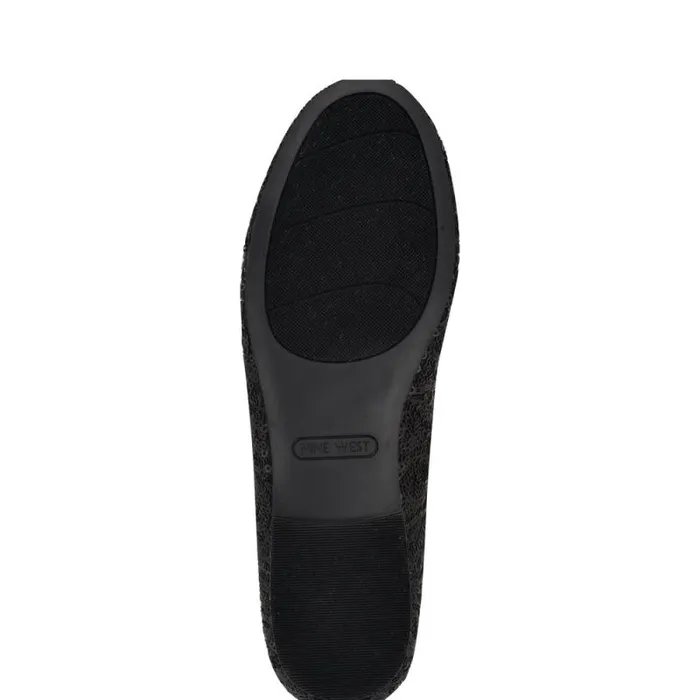 Estieyp Ballet Flats Black Sequin Women Nine West Flats Estieyp Ballet Flats Black Sequin Women Nine West Flats