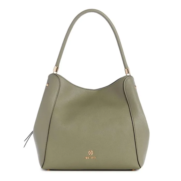 Etta Jet Set Carryall Faded Army Women Nine West Satchels and Shoulder Bags