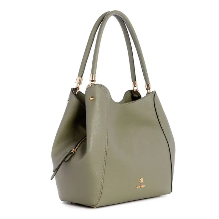 Etta Jet Set Carryall Faded Army Women Nine West Satchels and Shoulder Bags Etta Jet Set Carryall Faded Army Women Nine West Satchels and Shoulder Bags
