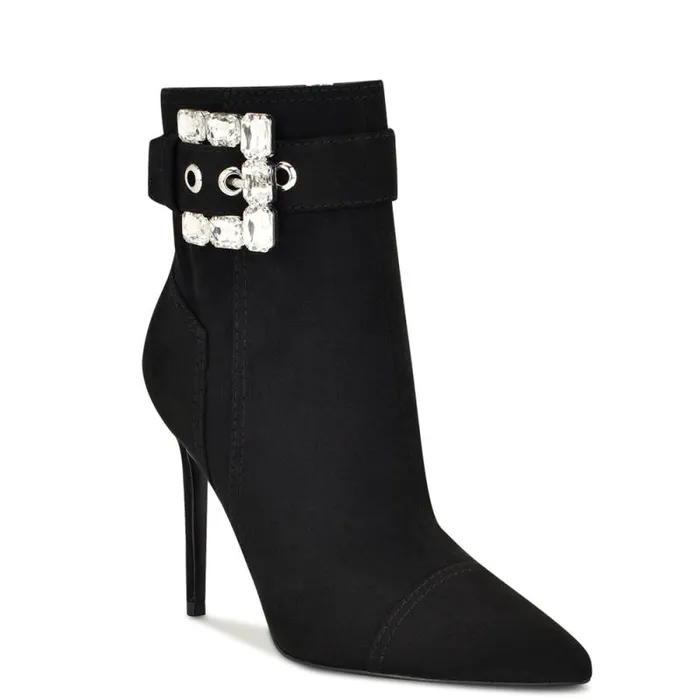 Fabrica Dress Booties Blackblack Women Nine West Boots and Booties Fabrica Dress Booties Blackblack Women Nine West Boots and Booties