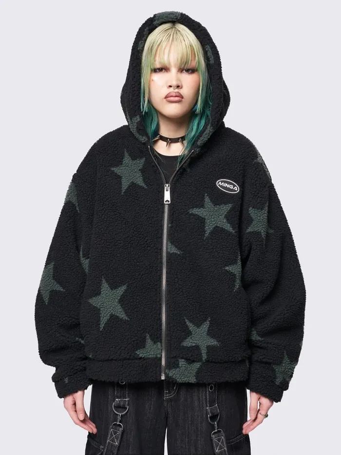 Fallen Star Borg Jacket Women Minga London Jackets